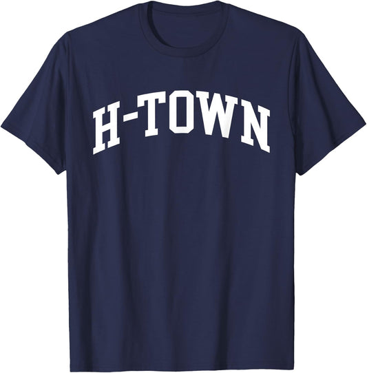 H-Town - Houston Texas Pride Southern Country Proud Texan T-Shirt - T-Shirt | Navy