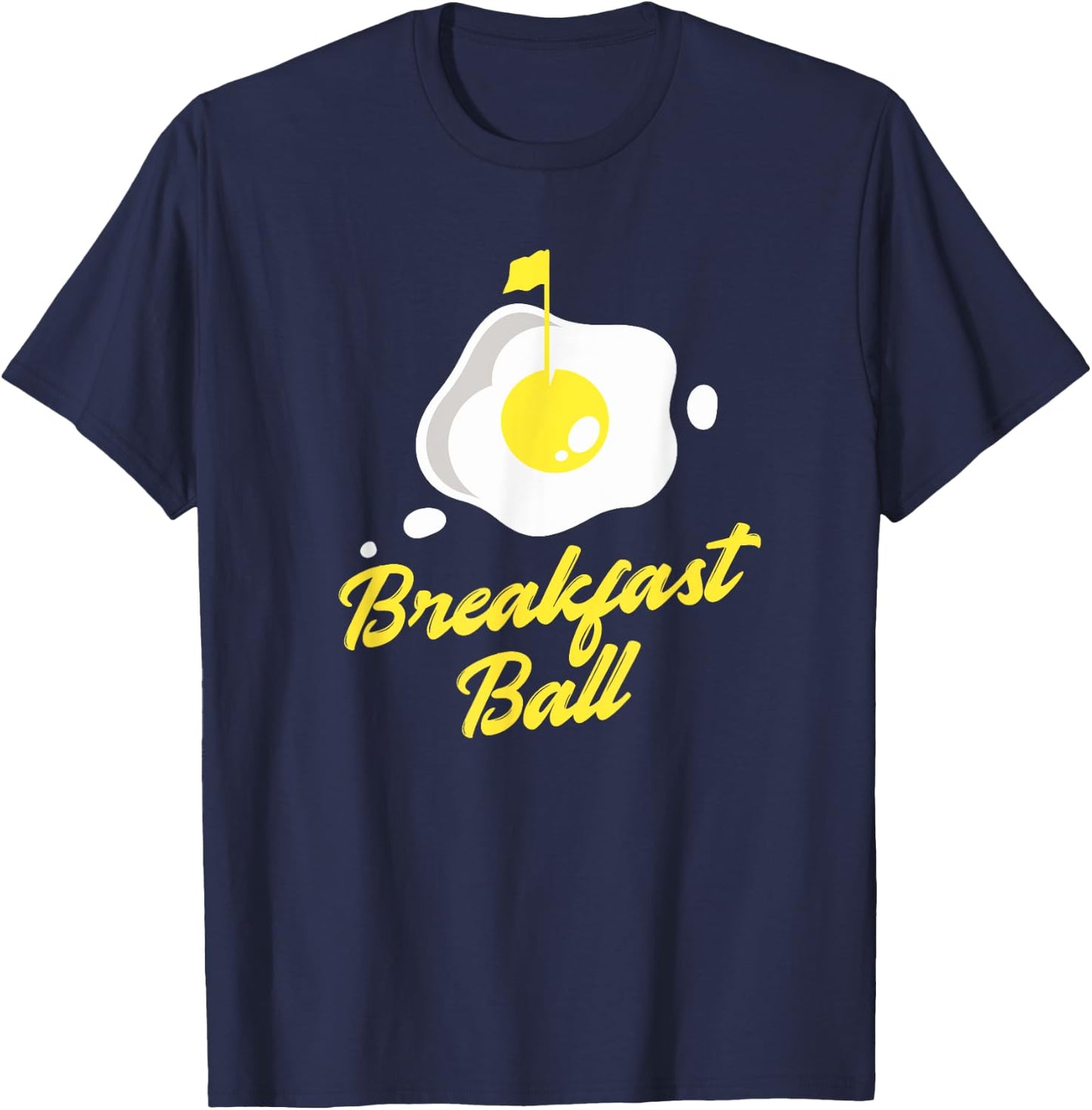 Breakfast Ball T-Shirt - T-Shirt | Navy
