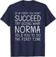 NORMA Gift Name Personalized Birthday Funny Christmas Joke T-Shirt - T-Shirt | Navy