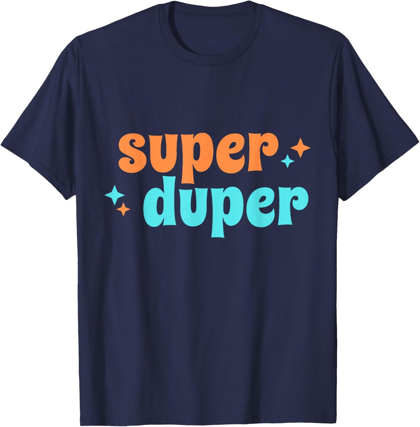 Super Duper T-Shirt - T-Shirt | Navy