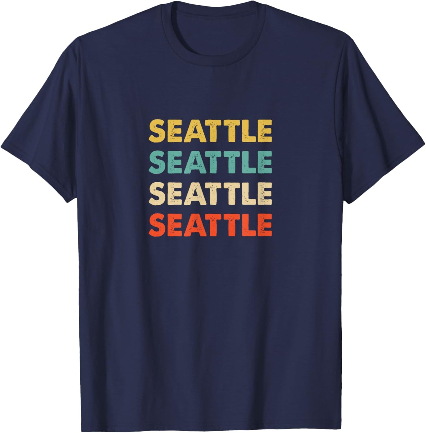 Seattle T-Shirt - T-Shirt | Navy