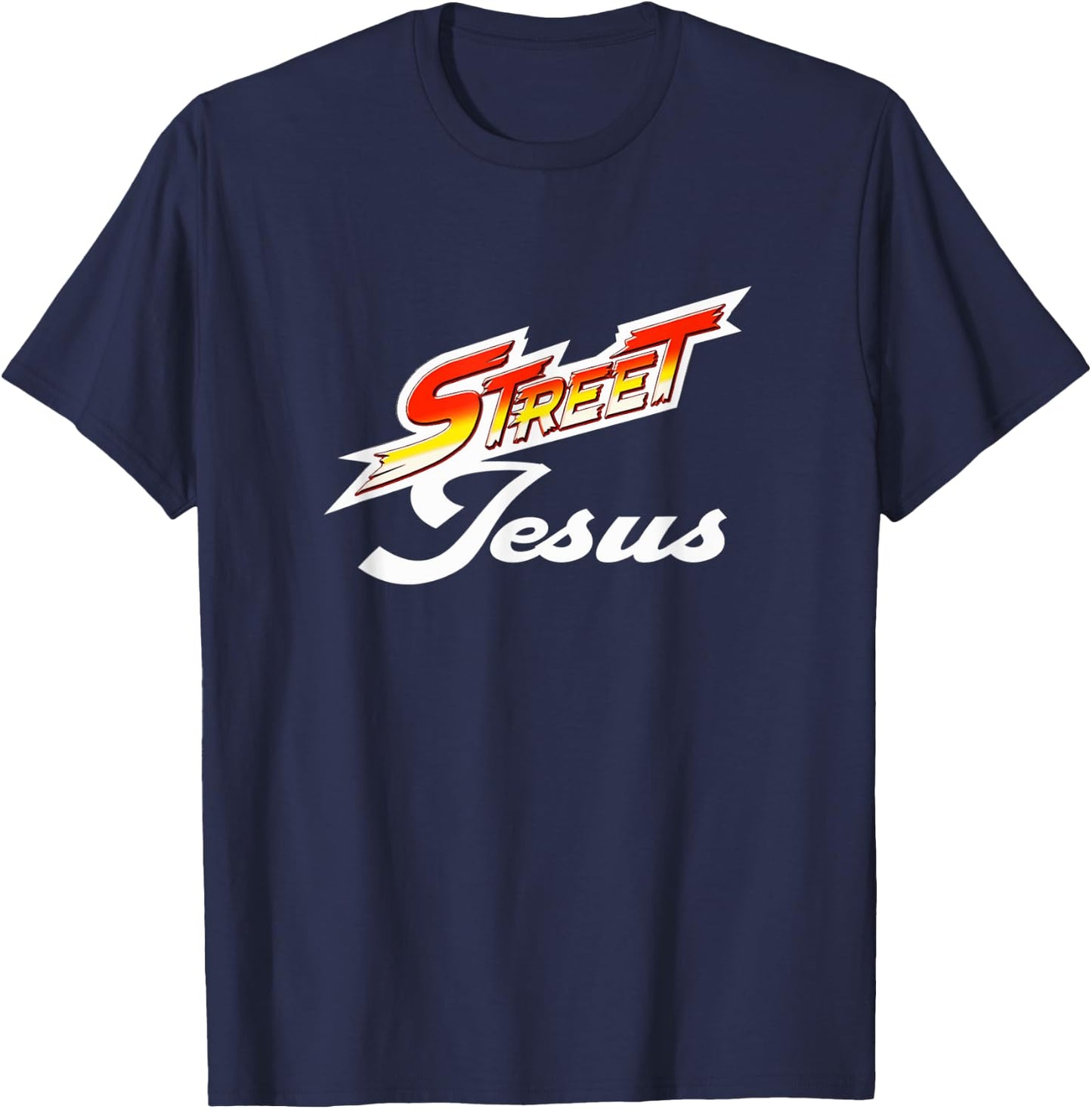Street Jesus T-Shirt - T-Shirt | Navy
