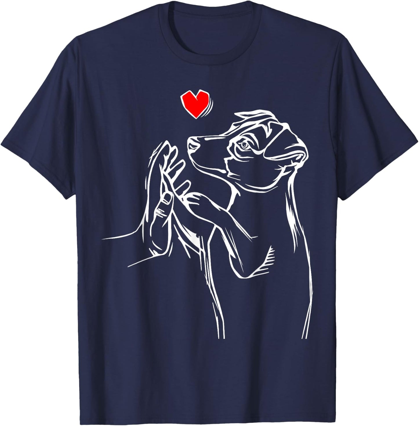 Jack Russell Terrier Dog Gift T-Shirt - T-Shirt | Navy