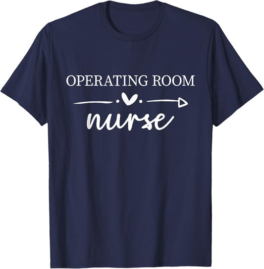Operating room Nurse Urgical Nurse OR Nurse Perioperative T-Shirt - T-Shirt | Navy