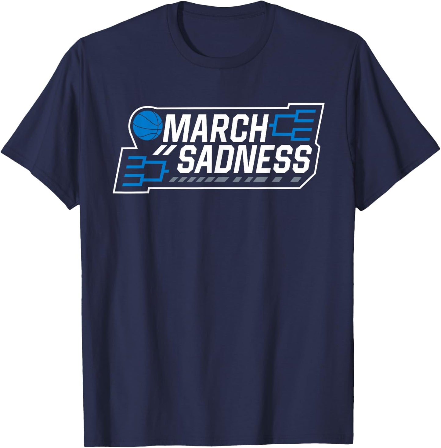 March Sadness Everythings Cancelled T-Shirt - T-Shirt | Navy