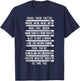 Funny Grammar Police Grammar Nazy English Writing Teacher T-Shirt - T-Shirt | Navy