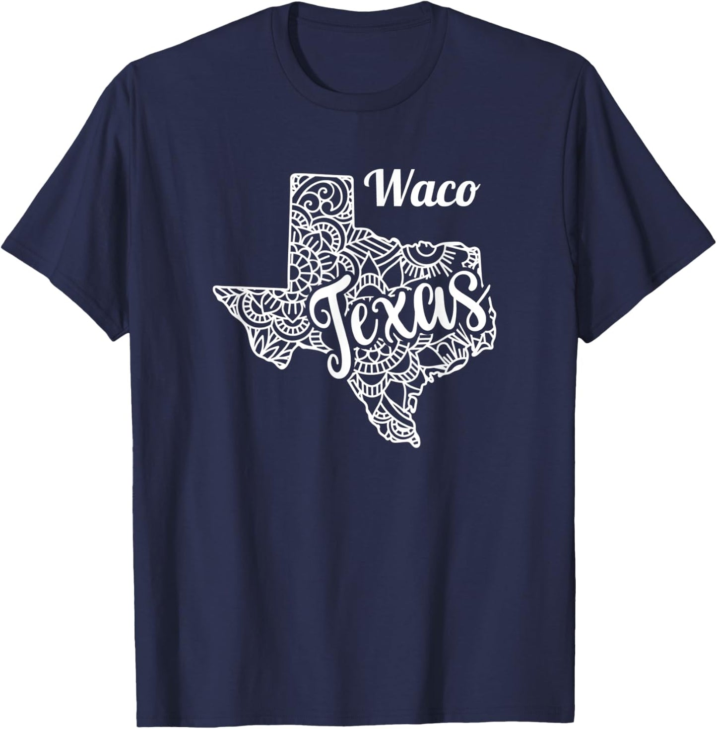 Waco TX - Texas City T-Shirt - T-Shirt | Navy