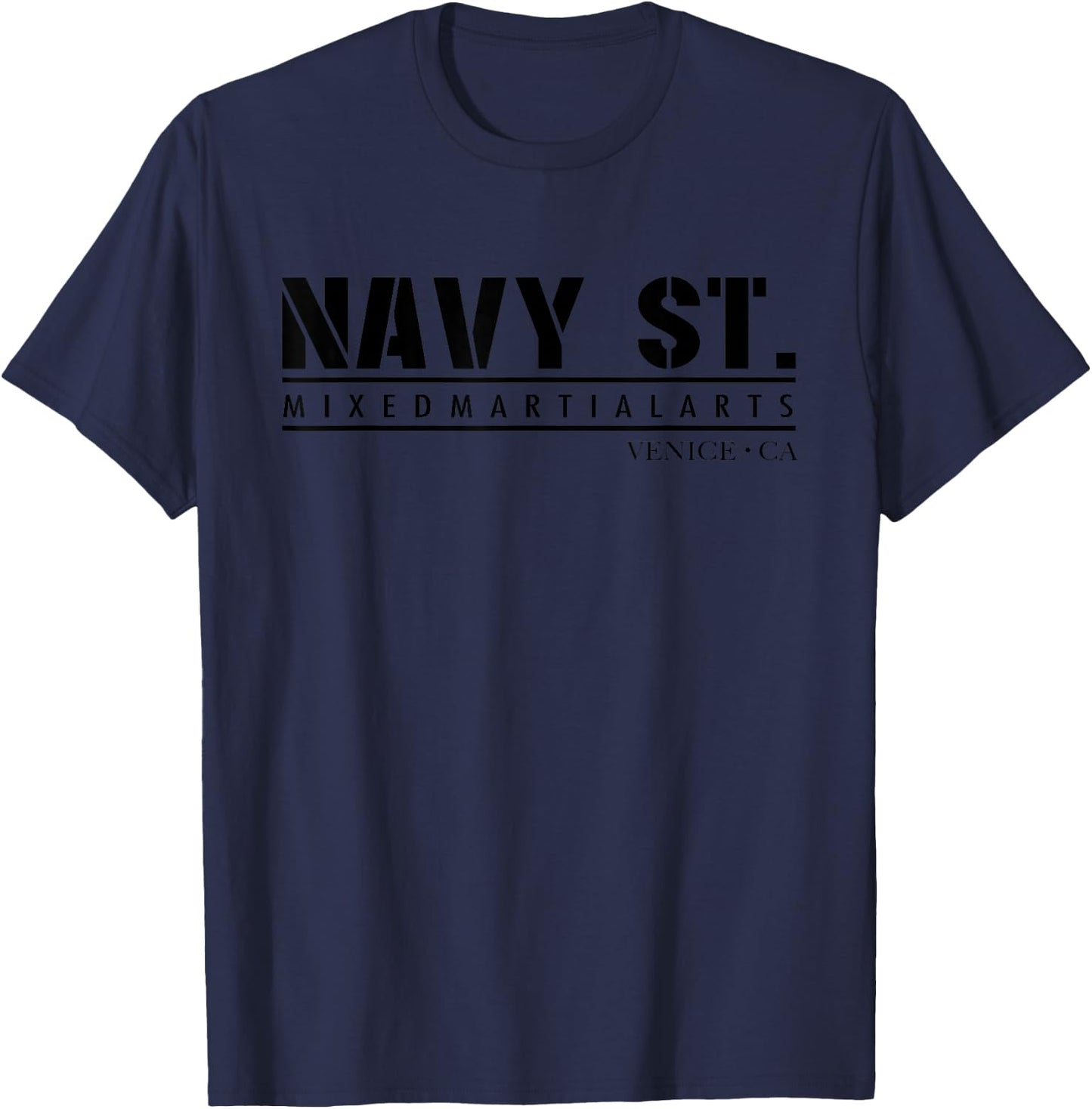 Navy Street MMA Mixed Martial Arts Official Fighting T-Shirt - T-Shirt | Navy