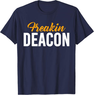 Freakin Deacon Church Official T-Shirt - T-Shirt | Navy