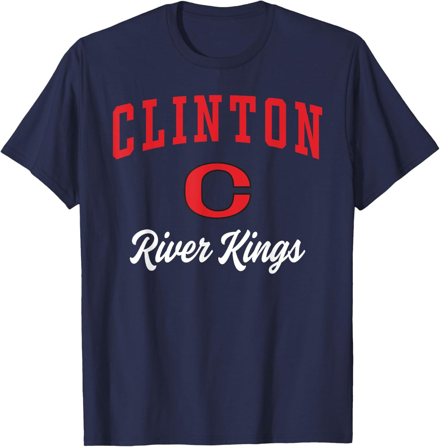 Clinton High School River Kings T-Shirt - T-Shirt | Navy