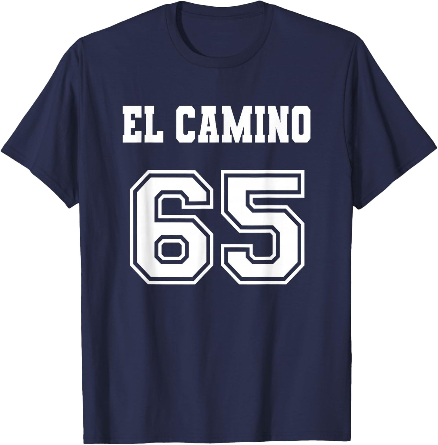 Jersey Style El Camino 65 1965 T-Shirt - T-Shirt | Navy