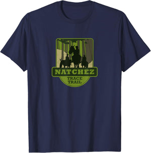 Natchez Trace Trail - Horseback riding T-Shirt - T-Shirt | Navy
