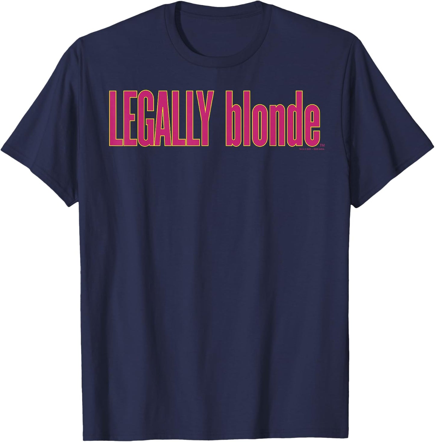 Legally Blonde Logo T-Shirt - T-Shirt | Navy
