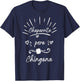 Chaparrita Pero Chingona Souvenirs Latina Chola chicana T-Shirt - T-Shirt | Navy