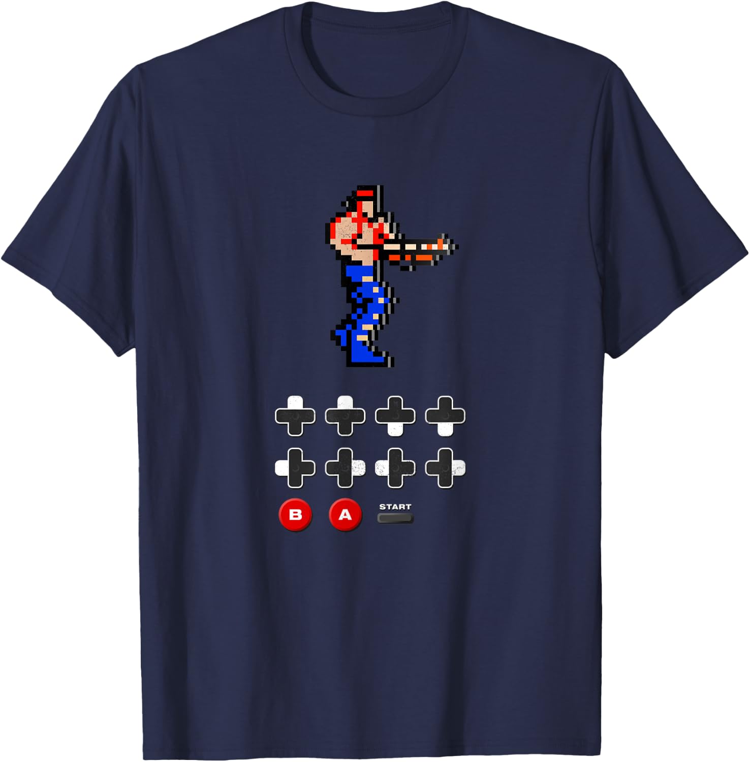 The Cheat Code | Video Game Gamer Classic Novelty T-Shirt - T-Shirt | Navy