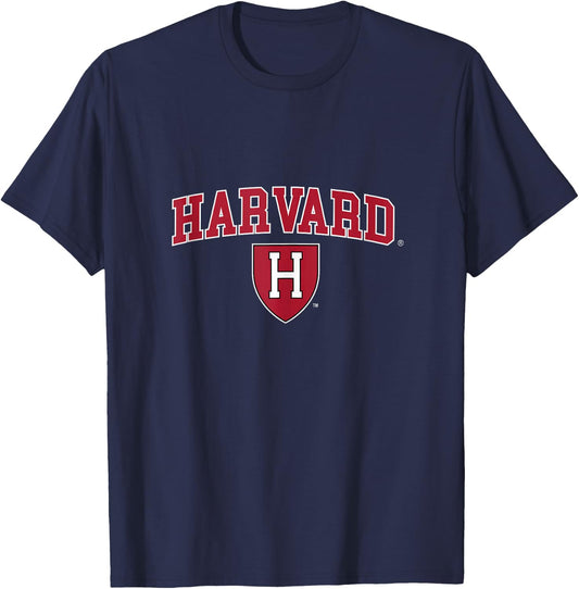 Harvard University Crimson | Official NCAA | NCAFHRV02 T-Shirt - T-Shirt | Navy