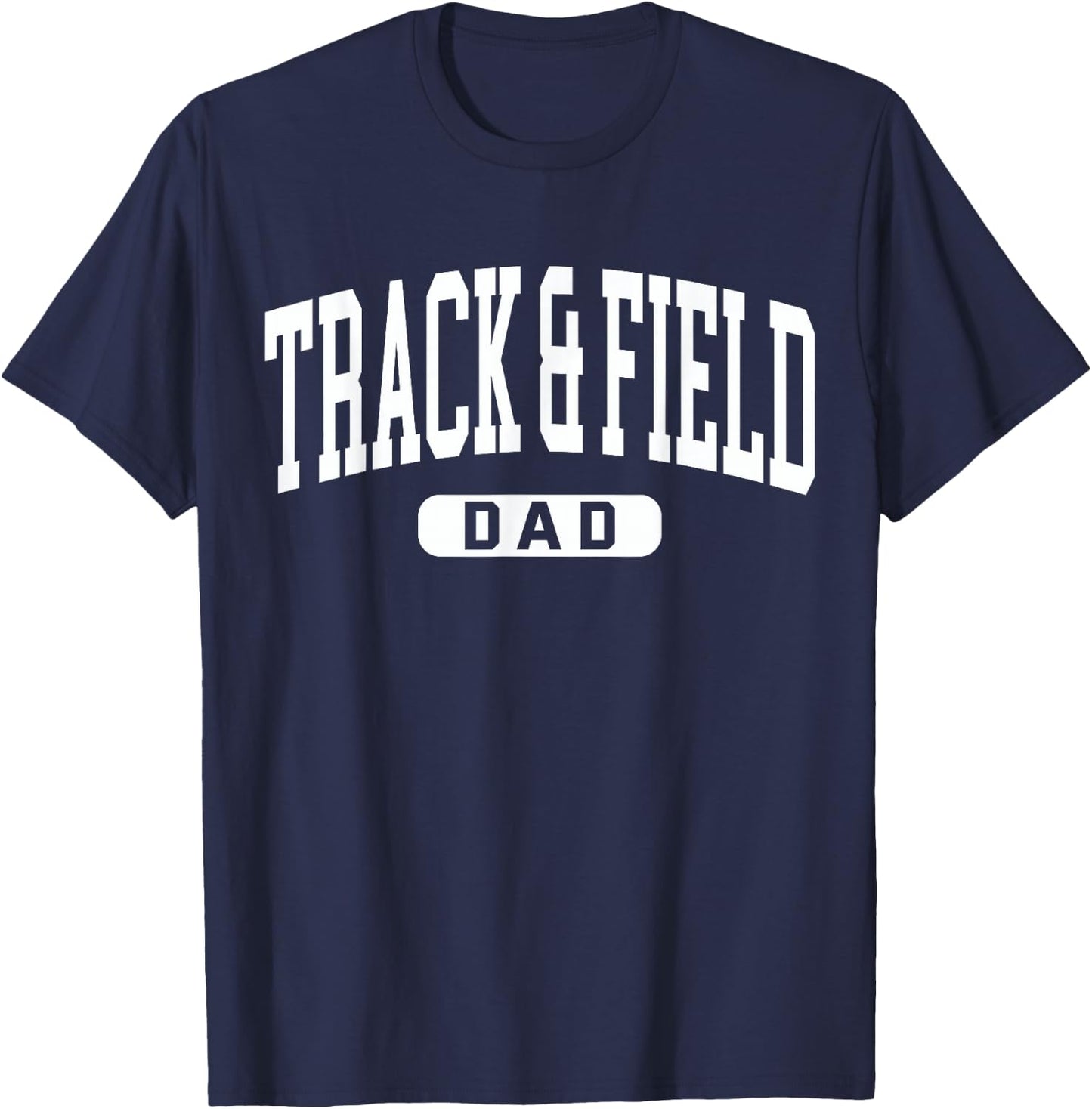Track Dad Saying / Running Hurdles Meet Parent Support Team T-Shirt - T-Shirt | Navy