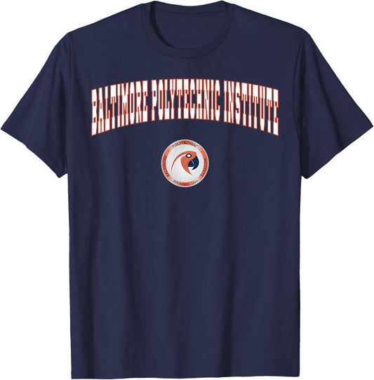 Baltimore Polytechnic Institute Engineers T-Shirt - T-Shirt | Navy