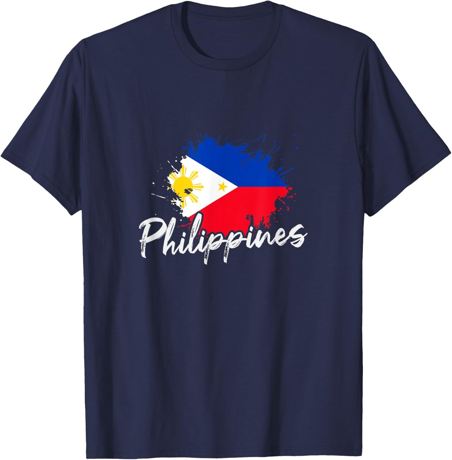 Filipino Pride Gift Philippines T-Shirt - T-Shirt | Navy