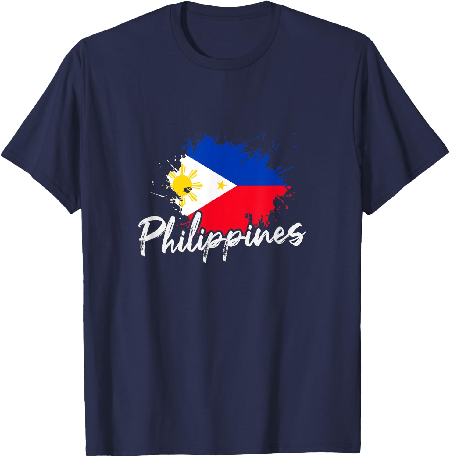 Filipino Pride Gift Philippines T-Shirt - T-Shirt | Navy