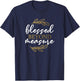 Blessed Beyond Measure - Gift & Men, Christian T-Shirt - T-Shirt | Navy