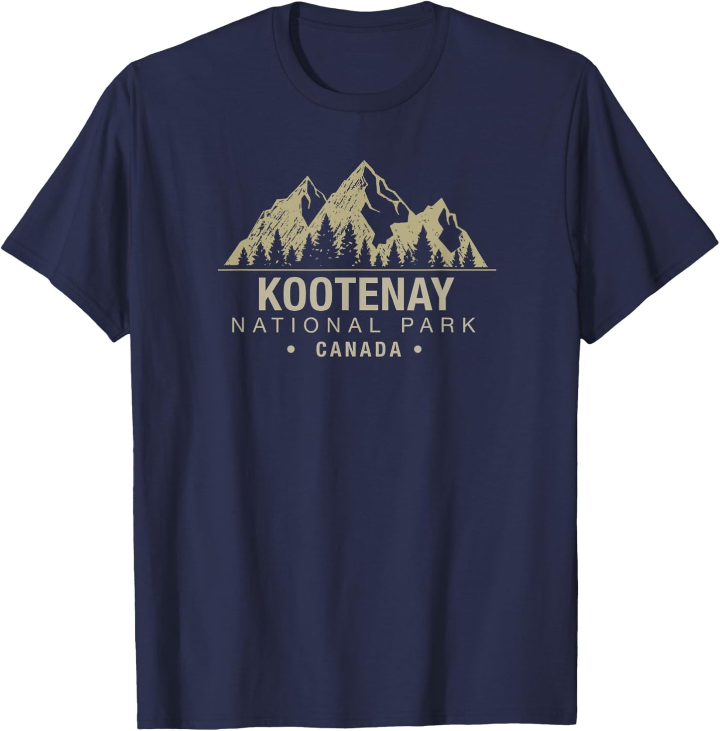 Kootenay National Park T-Shirt - T-Shirt | Navy