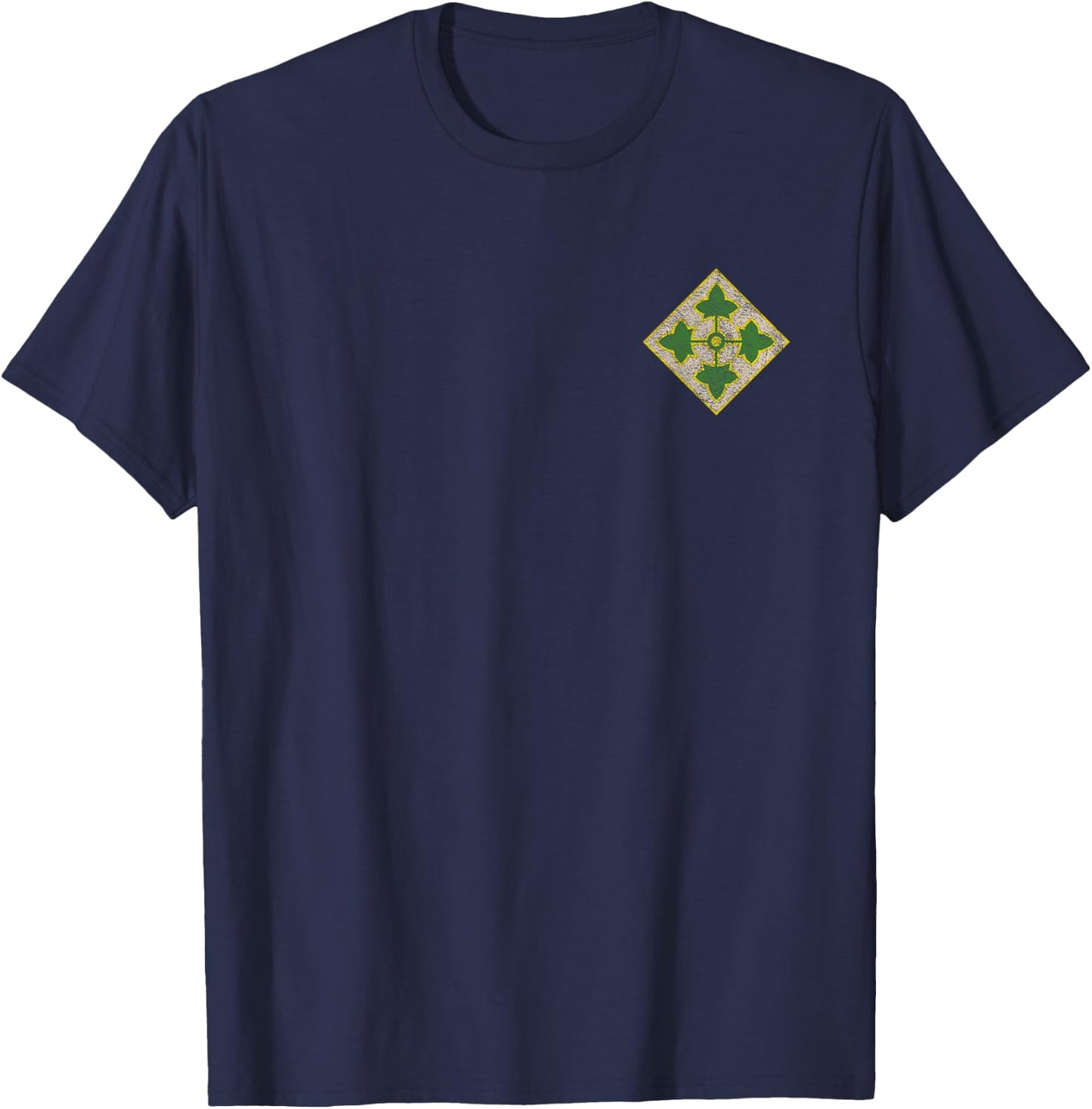 4th Infantry Division Army T-Shirt - T-Shirt | Navy