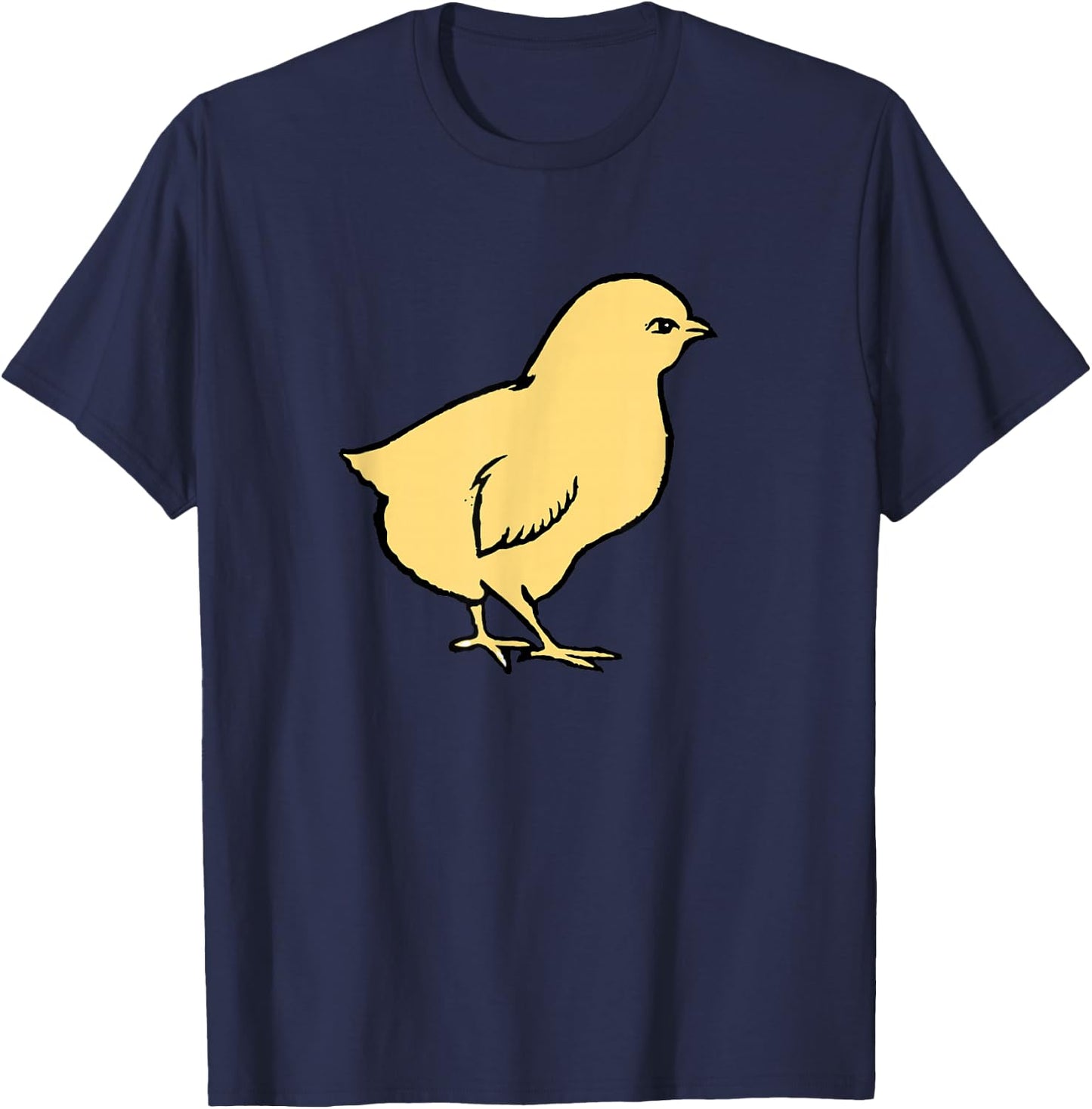 Yellow Baby Chick T-Shirt - T-Shirt | Navy