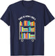 This Is How I Roll Book Lover Reading T-Shirt - T-Shirt | Navy