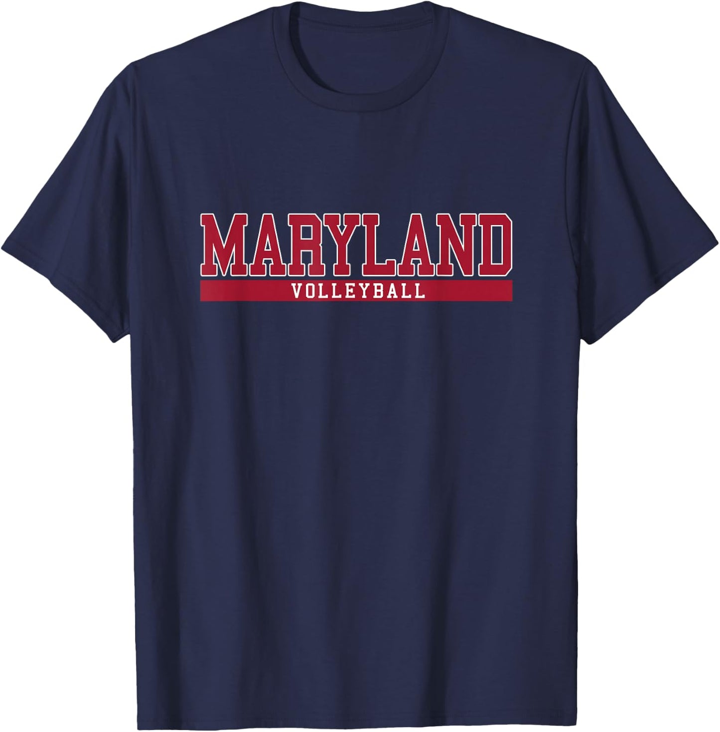 Maryland Volleyball T-Shirt - T-Shirt | Navy