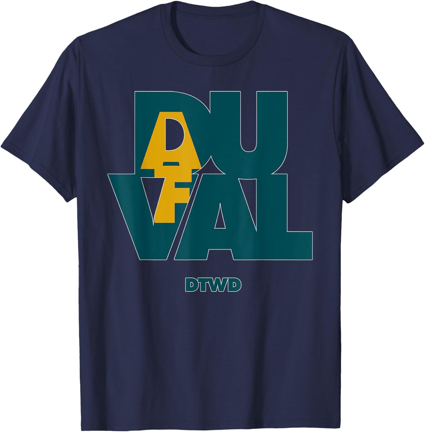 Duval AF DTWD Green&G Gift T-Shirt - T-Shirt | Navy