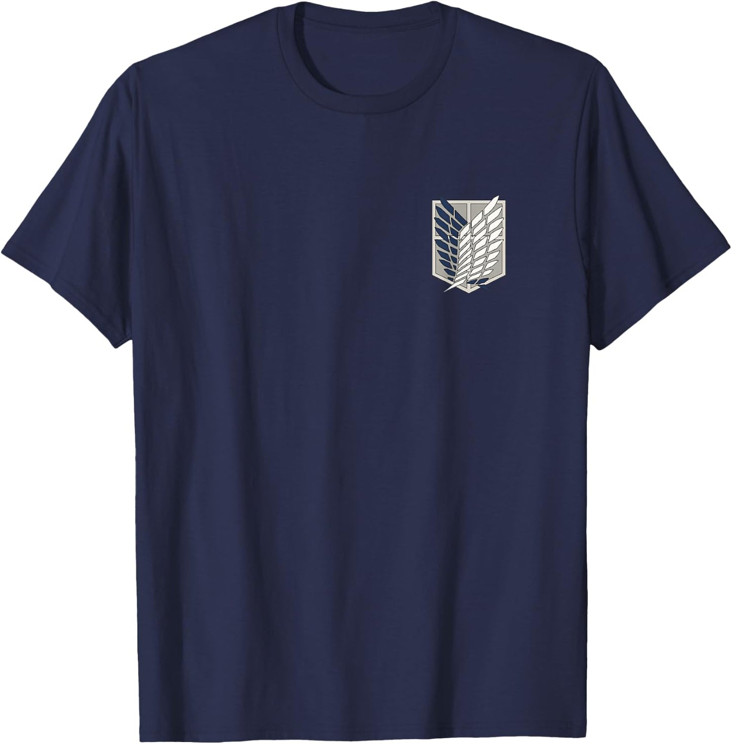 Attack on Titan Season 3 Scout Regiment Anime T-Shirt - T-Shirt | Navy
