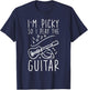 I'm Picky So I Play The Guitar T-Shirt - T-Shirt | Navy