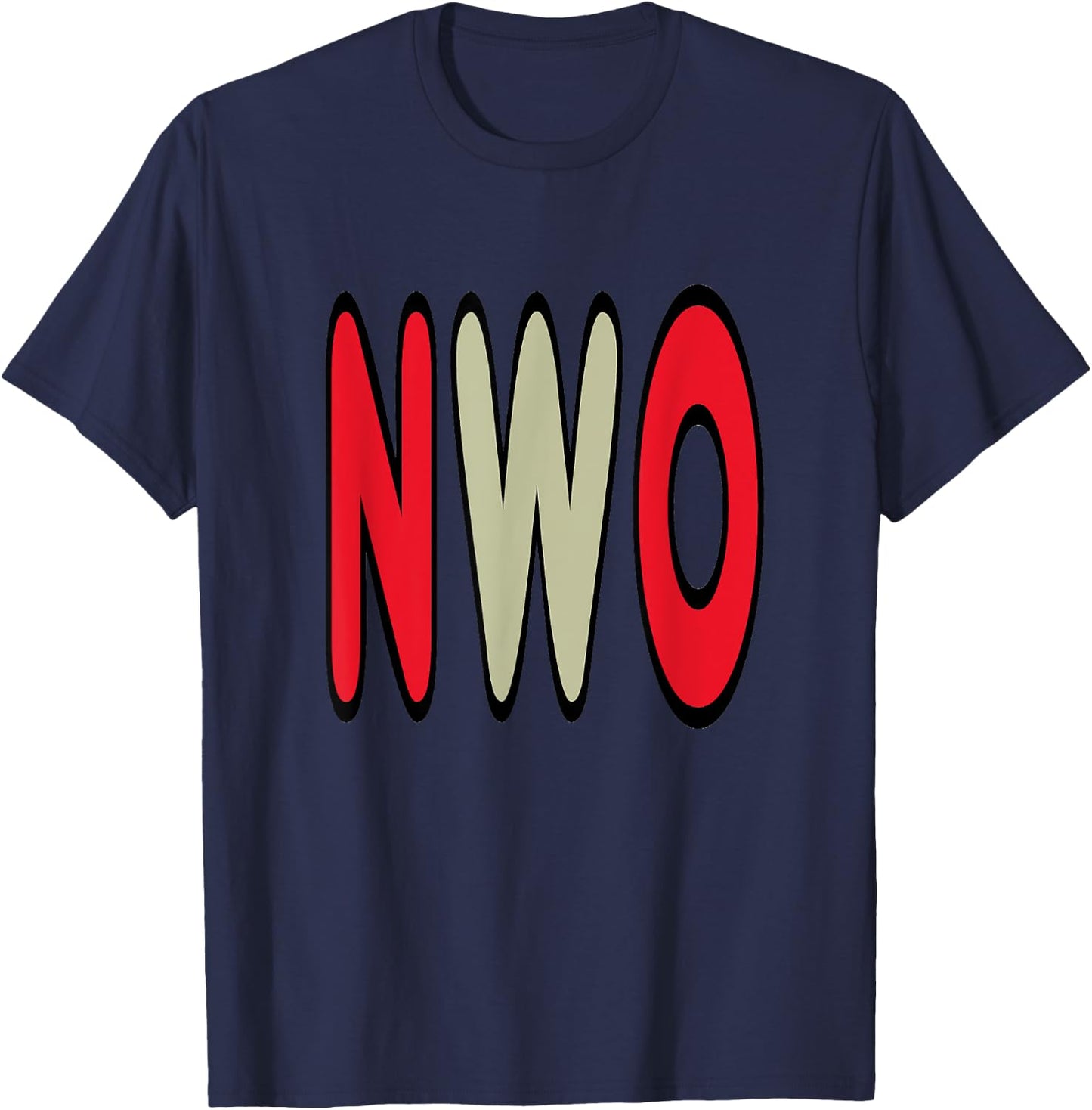 NWO New World Order T-Shirt - T-Shirt | Navy