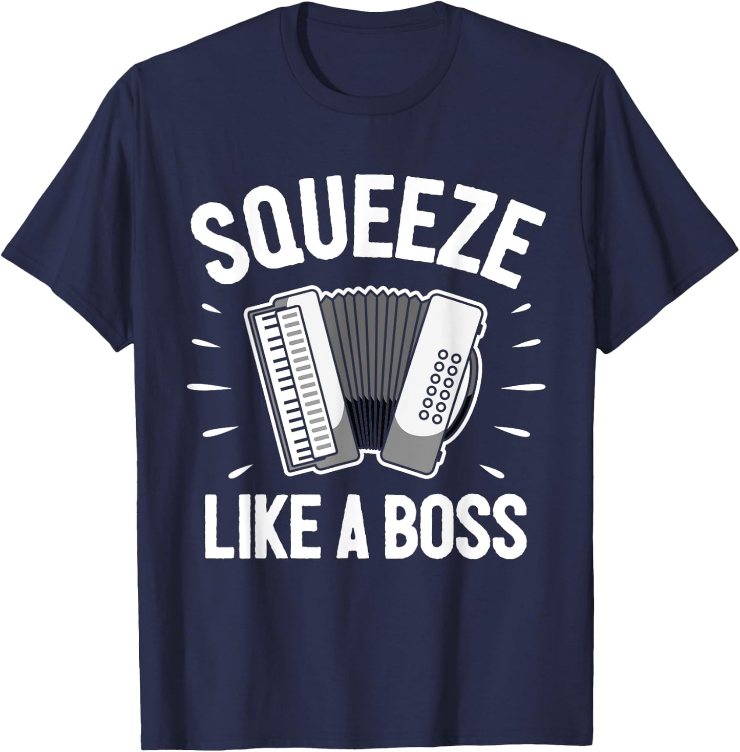 Accordionist Accordion Player Accordion T-Shirt - T-Shirt | Navy