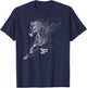 Midwest Horse Fair Dotted Horse(w) T-Shirt - T-Shirt | Navy