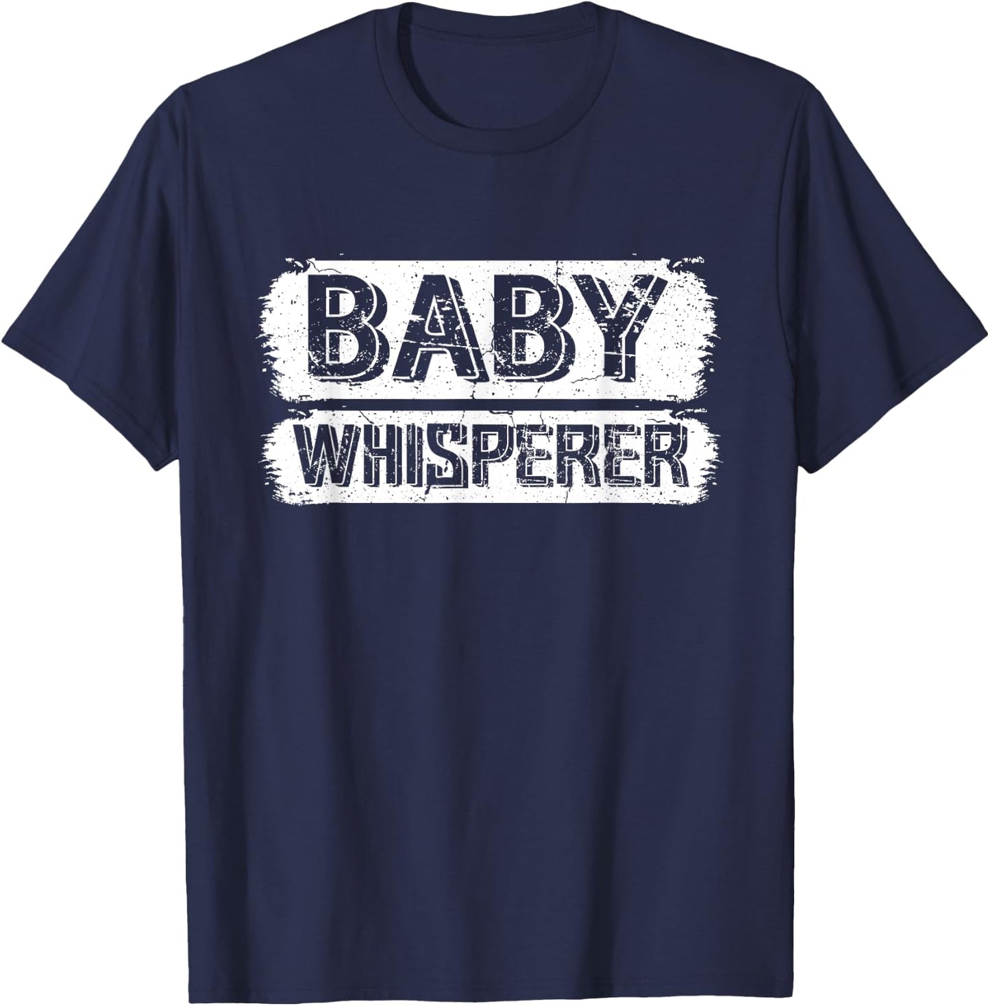 Baby Whisperer Midwife T-Shirt - T-Shirt | Navy