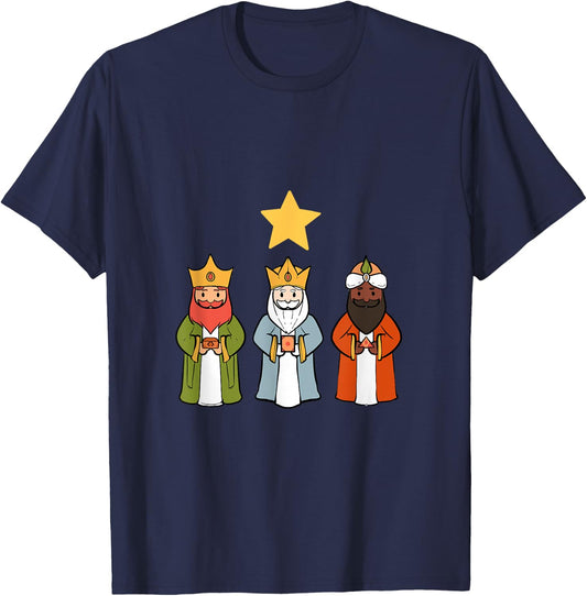 Epiphany Day Christ and Believer T-Shirt - T-Shirt | Navy