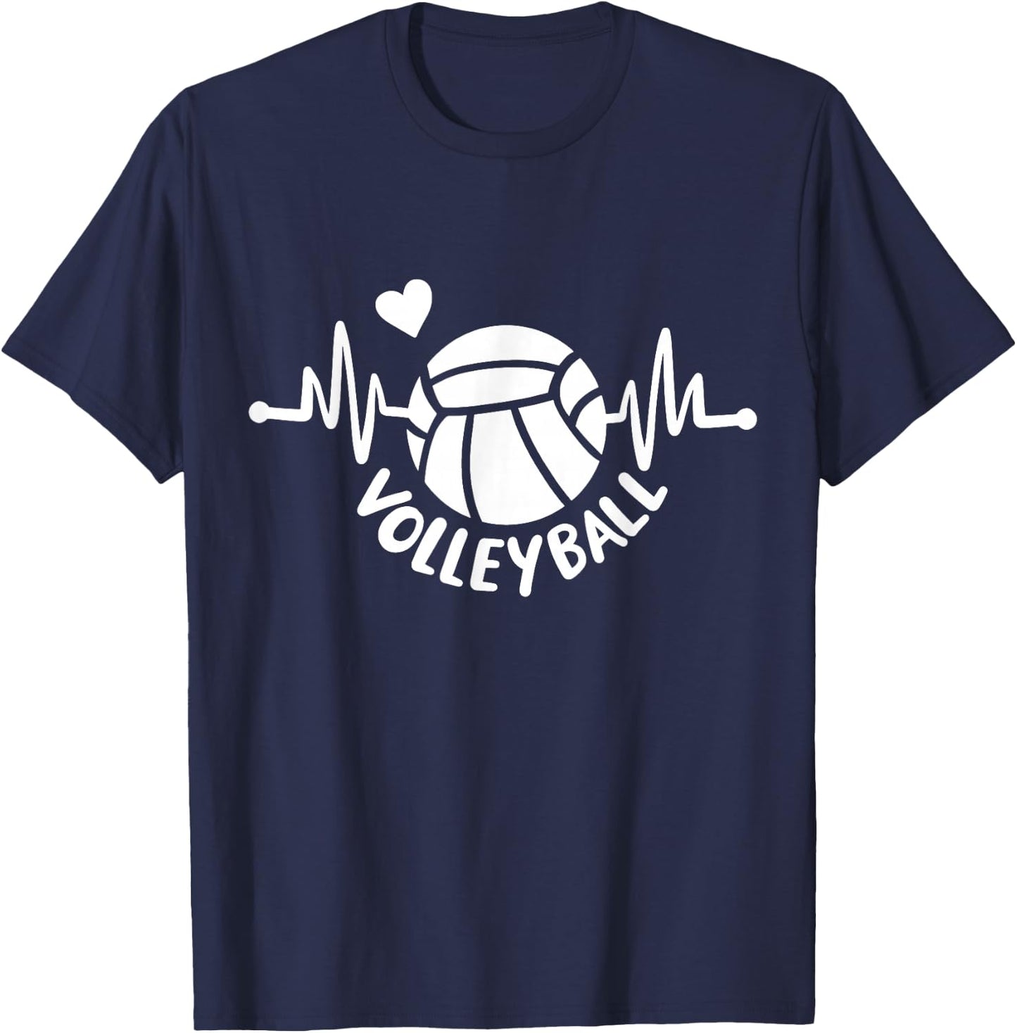Volleyball Girl T-Shirt - T-Shirt | Navy