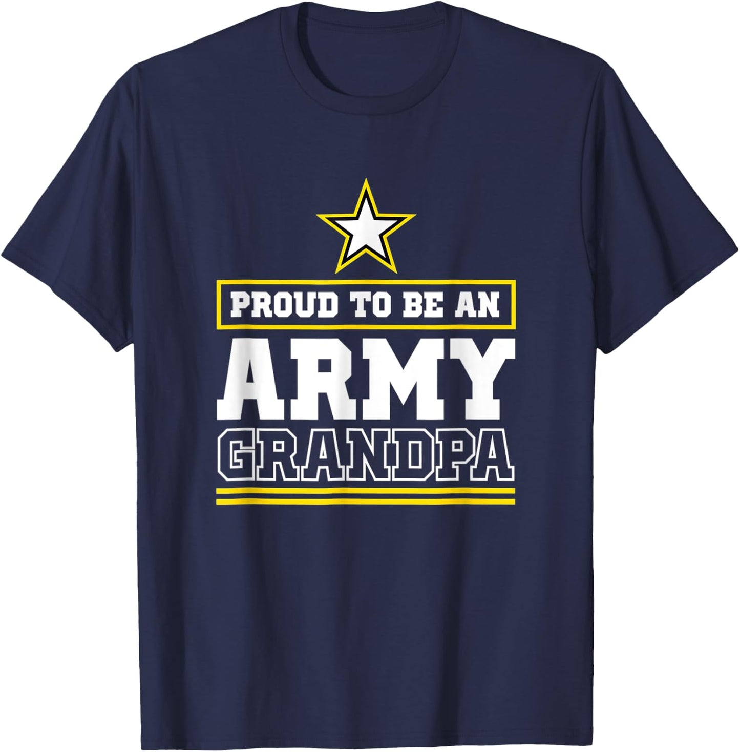 Army Grandpa T-Shirt - T-Shirt | Navy