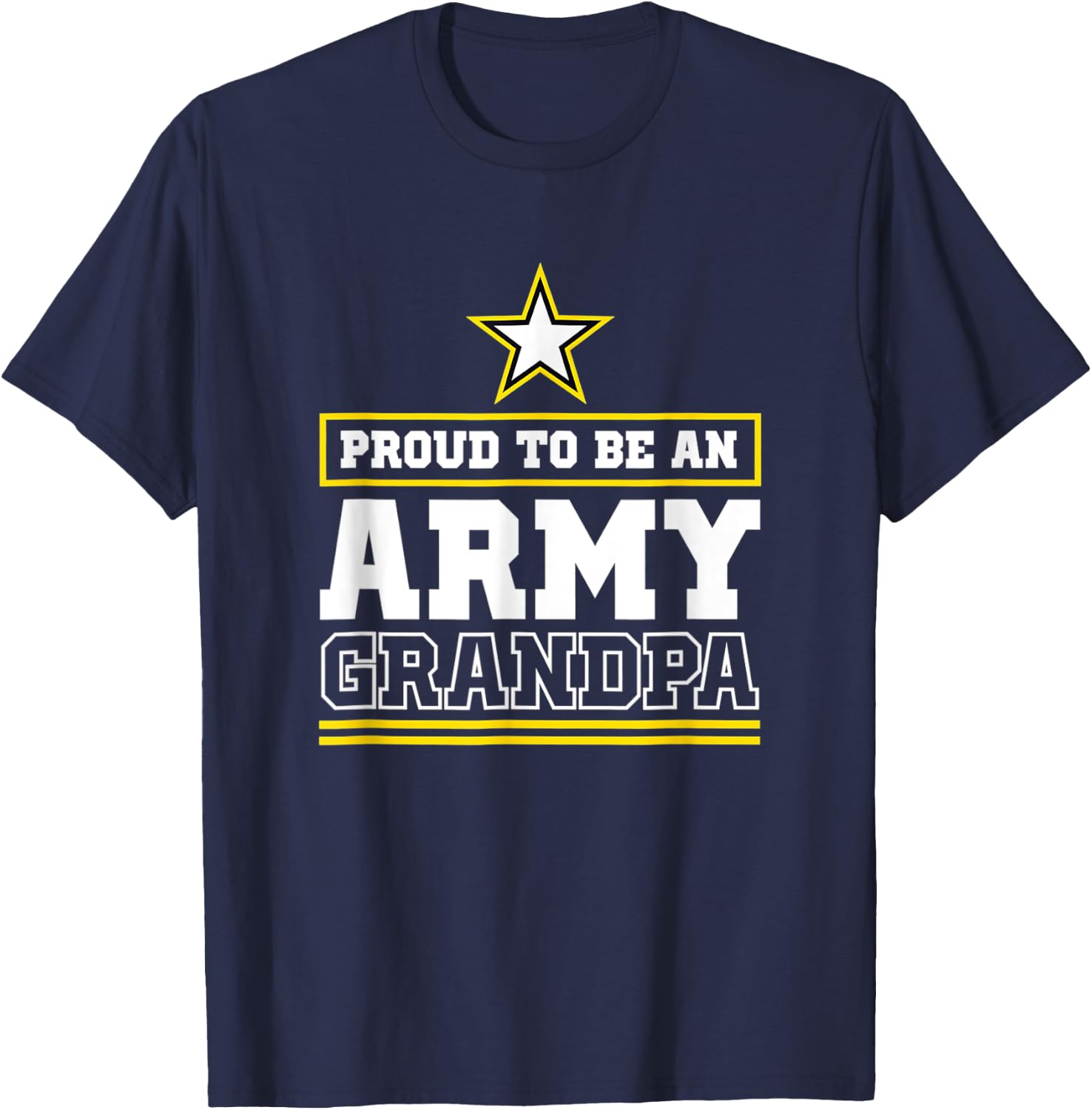 Army Grandpa T-Shirt - T-Shirt | Navy