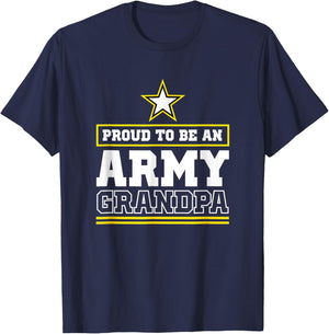 Army Grandpa T-Shirt - T-Shirt | Navy