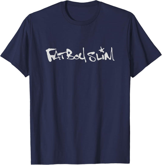 Fatboy Slim Black Classic T-Shirt - T-Shirt | Navy