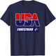 Equestrian Sports, Love of Horses, 2021 USA Team T-Shirt - T-Shirt | Navy