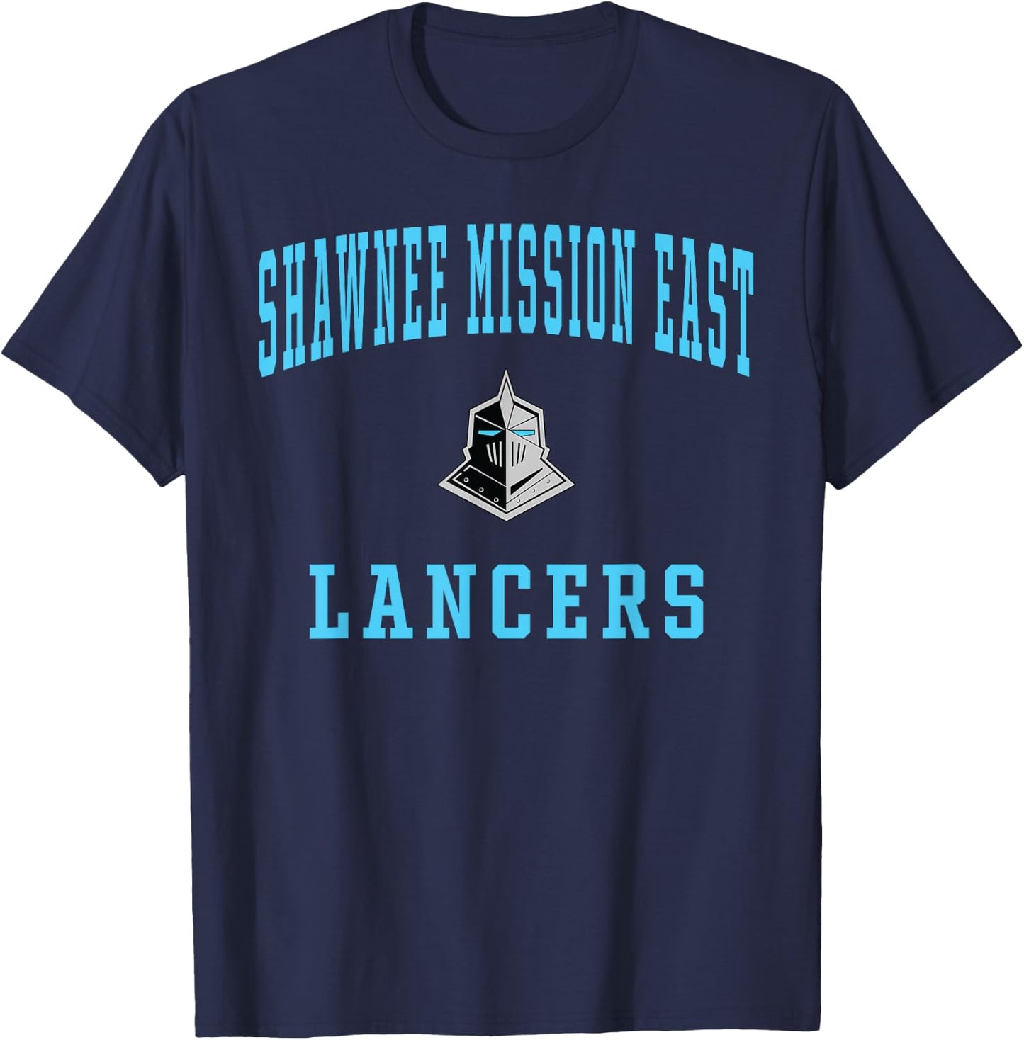 Shawnee Mission East High School Lancers T-Shirt - T-Shirt | Navy
