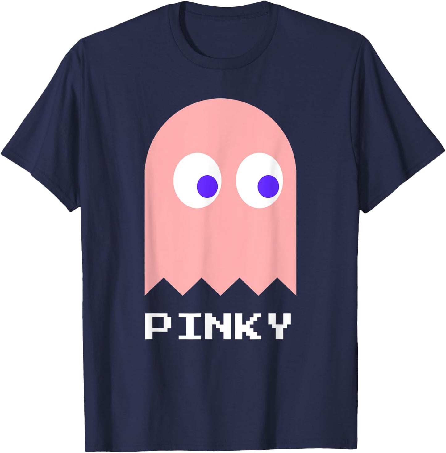 Retro Gamer Nerd PINKY Halloween Costume T-Shirt - T-Shirt | Navy