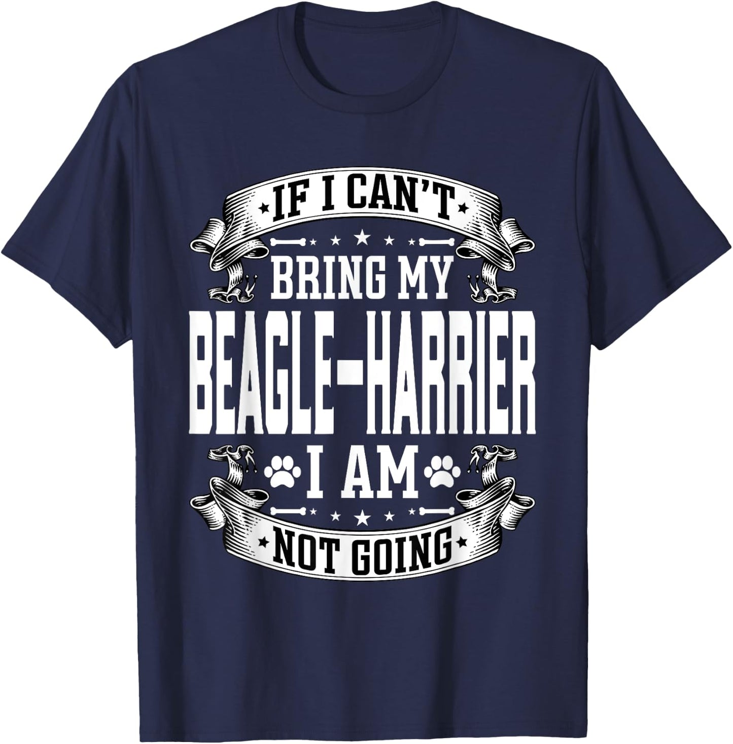 Bring My Beagle-Harrier - Funny Beagle-Harrier Dog Owner T-Shirt - T-Shirt | Navy