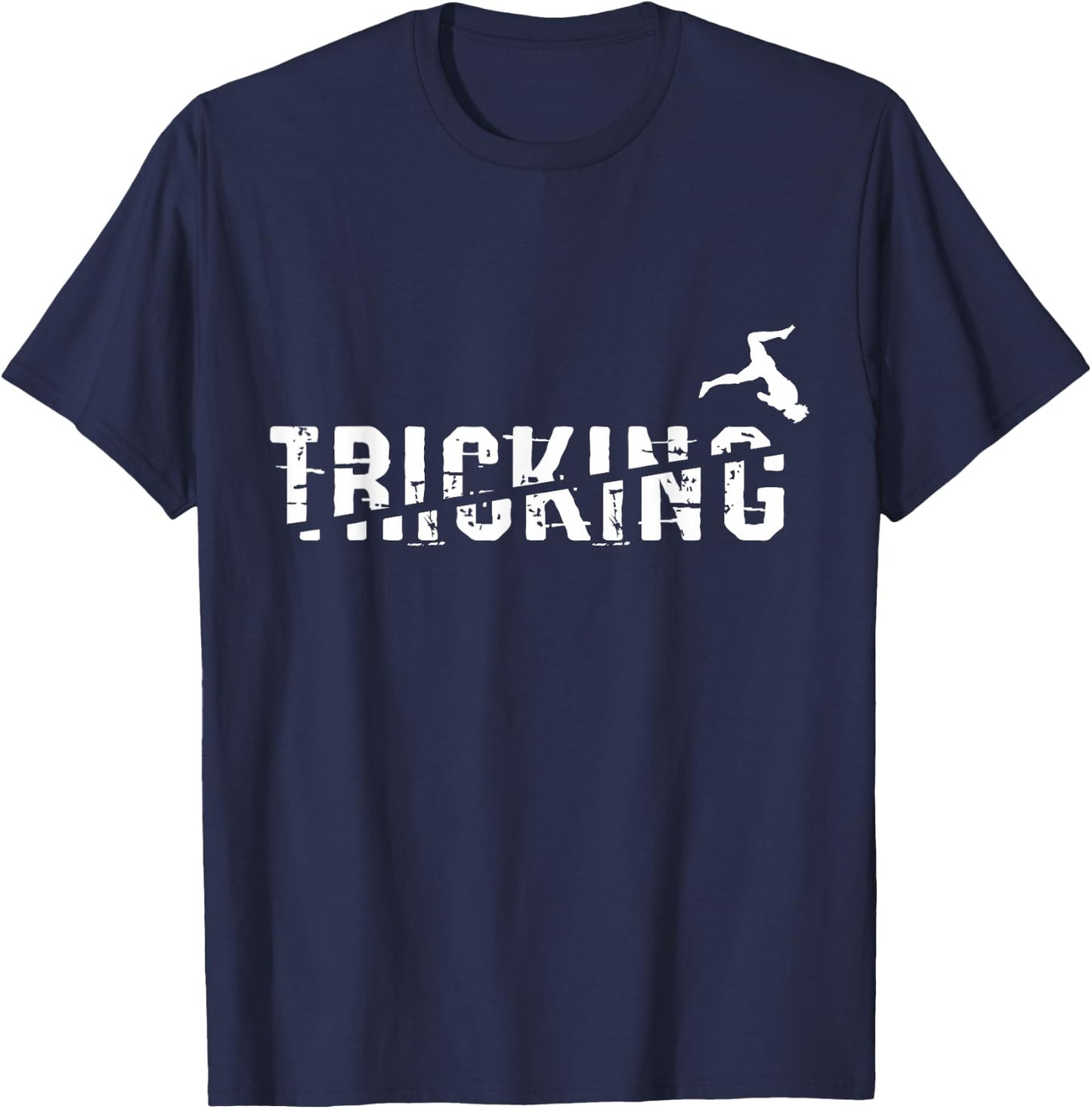 Tricking Gift - Marial Arts Tricking T-Shirt - T-Shirt | Navy