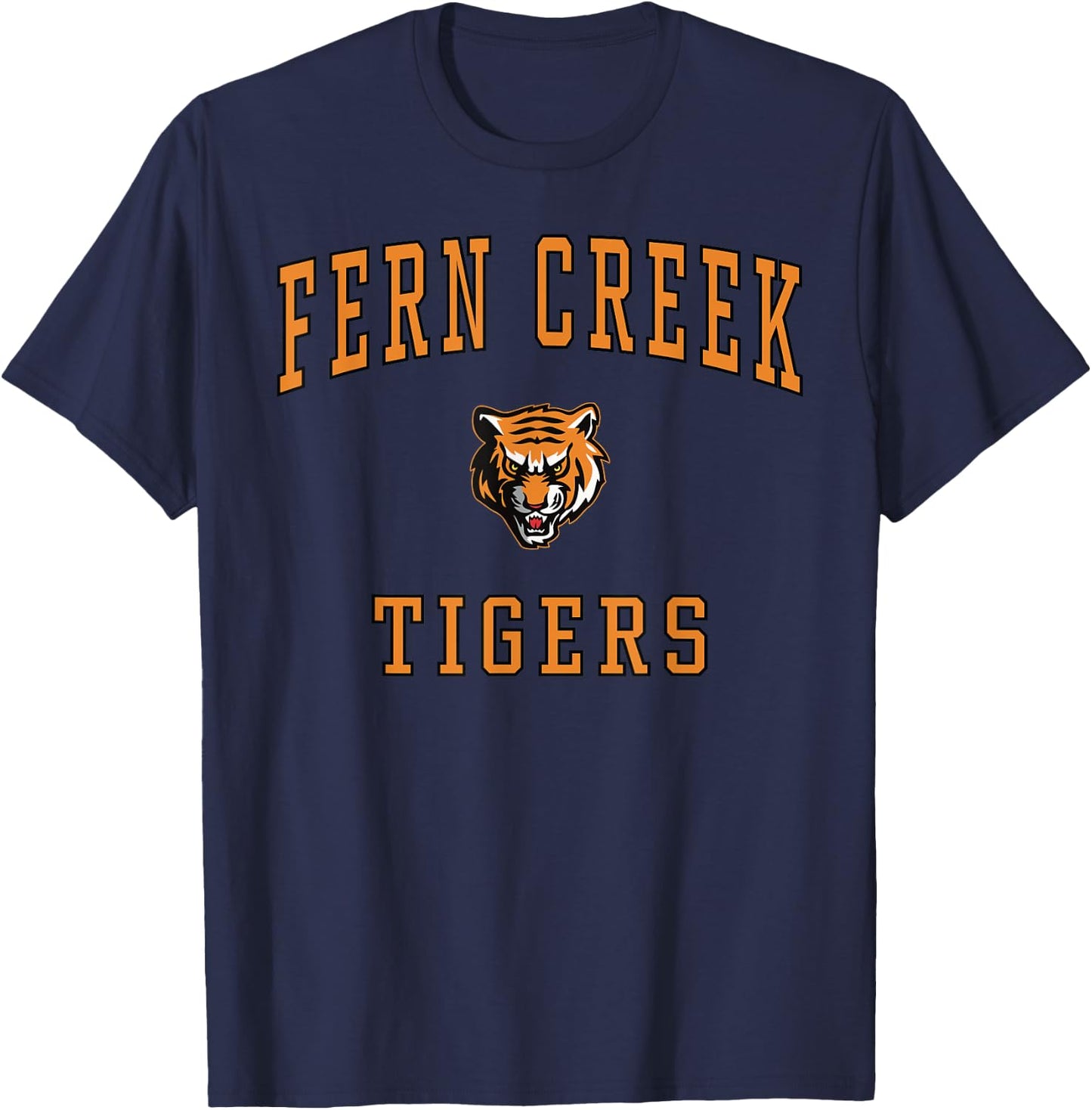 Fern Creek High School Tigers T-Shirt - T-Shirt | Navy