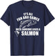 It's All Fun and Games Until Someone Loses a Salmon Fishing T-Shirt - T-Shirt | Navy